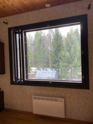 Ikkunaremontti menossa Pirkanmaalla