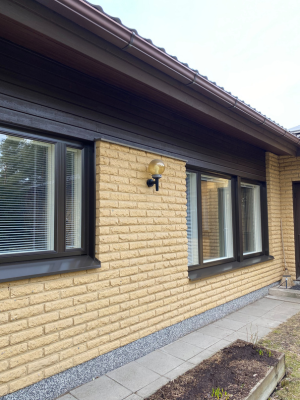 Ikkunat asennettuna Pirkanmaalla