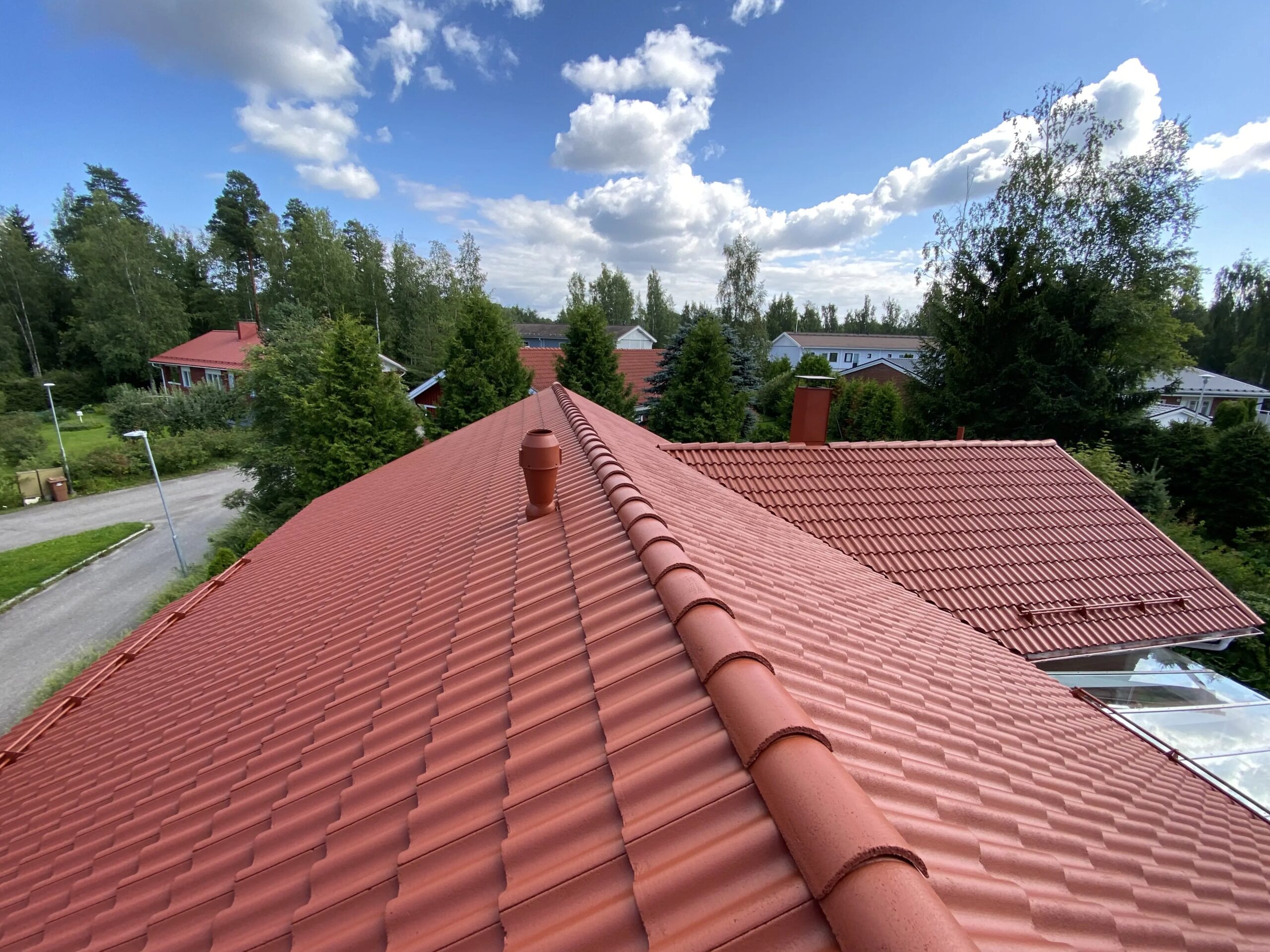 katon pinnoitus ja pesu