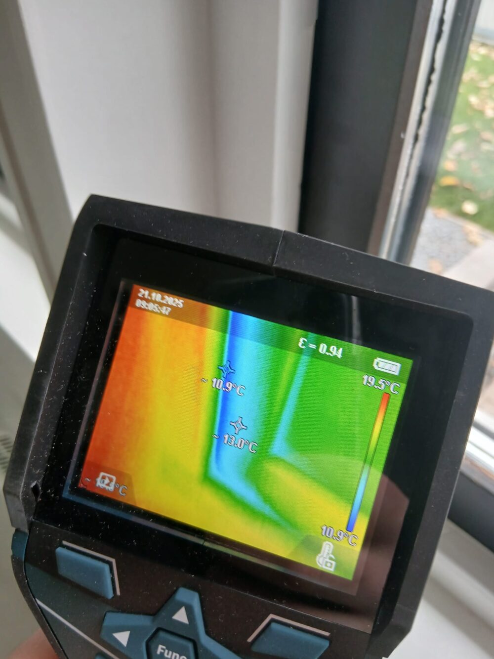 ikkunoiden lämpökameratarkistus